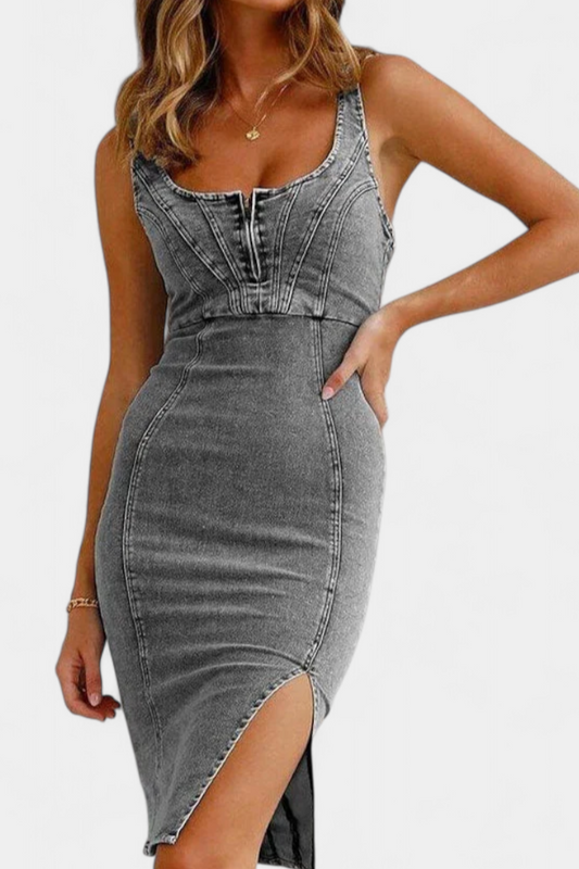 JANESSA™ | VESTIDO DENIM