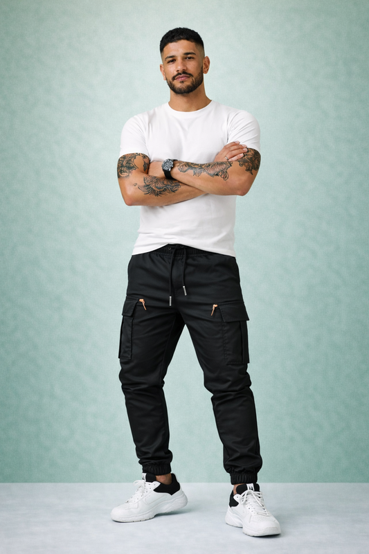 JOGGER CARGO ELÁSTICO | COMODIDAD QUE SE VE BIEN