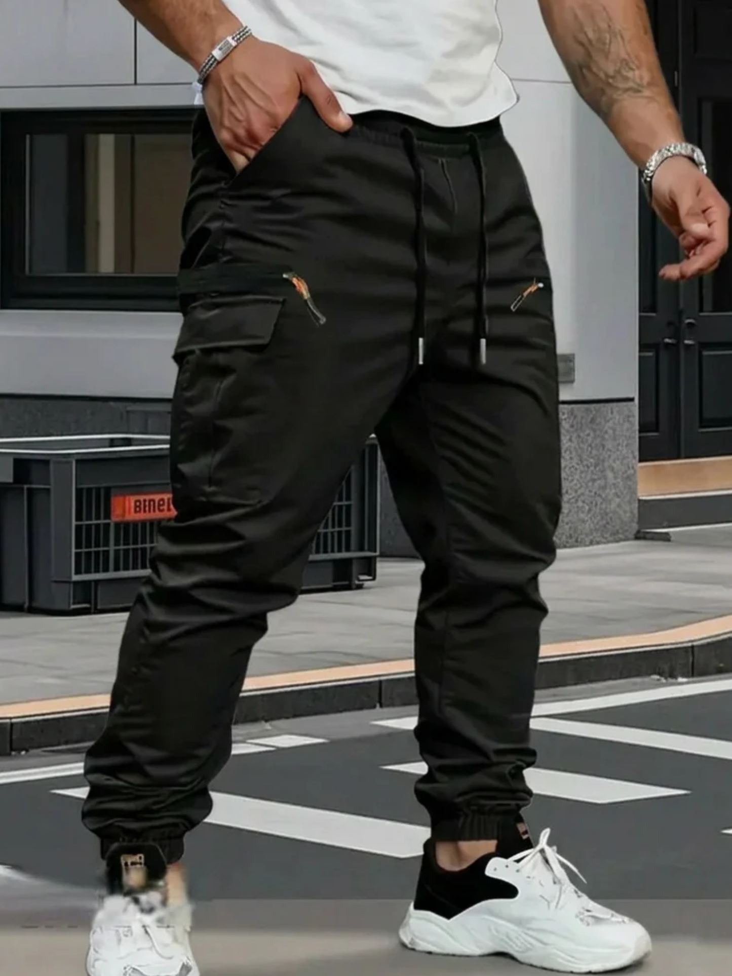 JOGGER CARGO ELÁSTICO | COMODIDAD QUE SE VE BIEN
