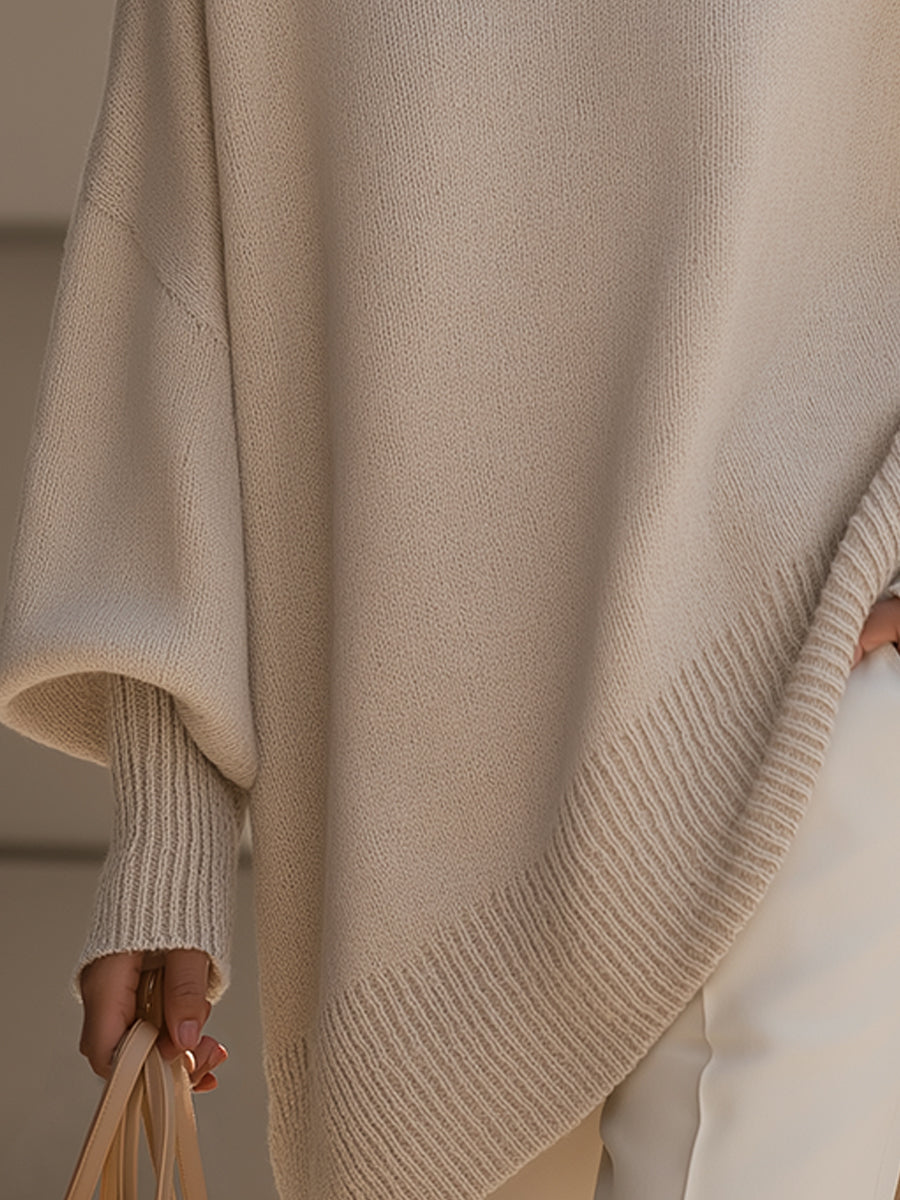 MONA | JERSEY OVERSIZE DE MEZCLA DE LANA