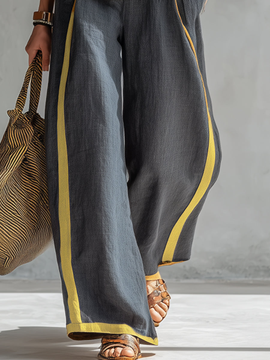 LEILA™ | CONJUNTO ELEGANTE DE LINO Y ALGODÓN