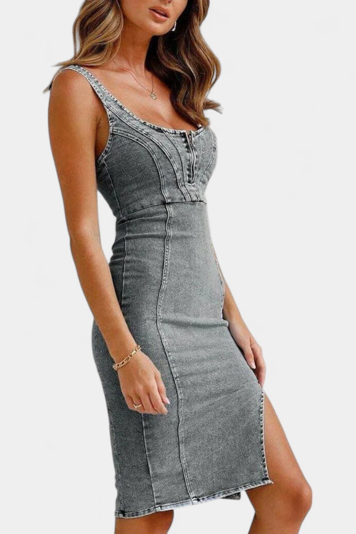 JANESSA™ | VESTIDO DENIM