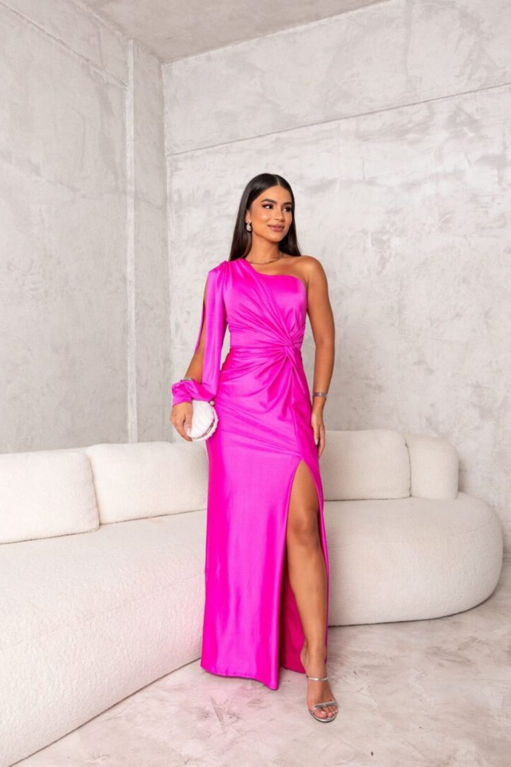 ADA™ | ELEGANTE VESTIDO DRAPÉ GLAMOUR