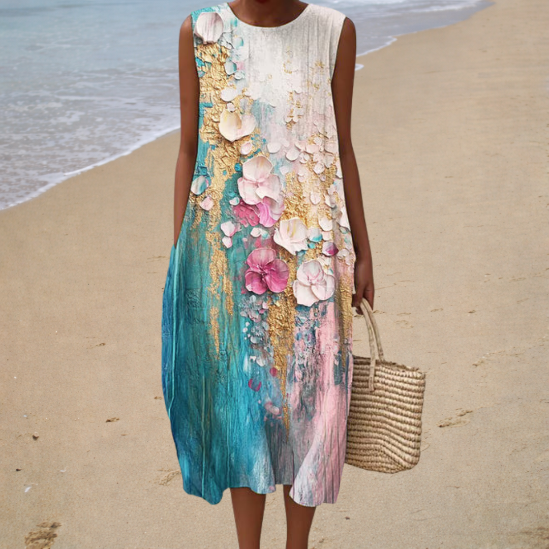 MIA™ | VESTIDO MIDI BLOSSOM