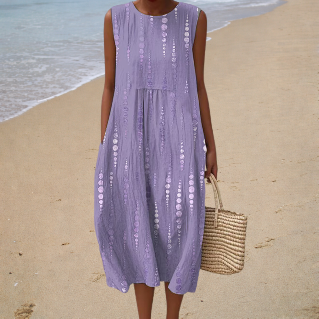 ALMA™ | VESTIDO MIDI LAVANDA