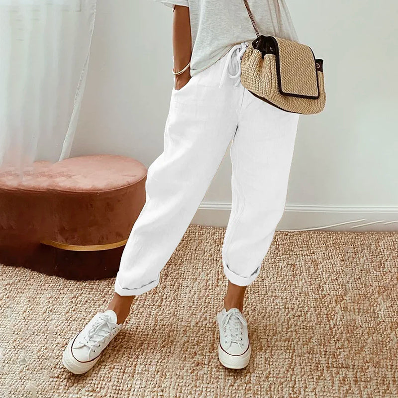 LINEN™ | PANTALÓN OVERSIZE DE LINO