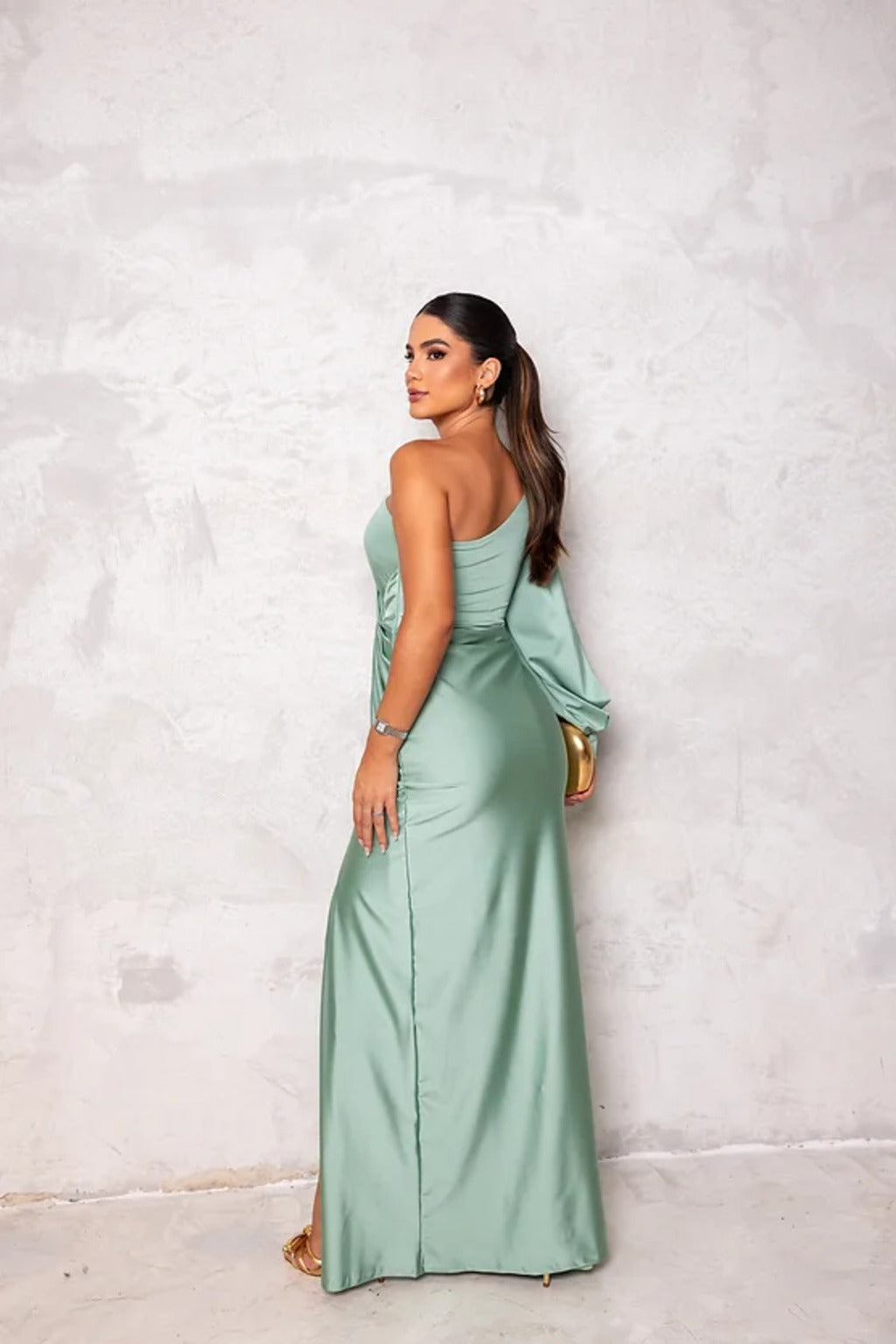 ADA™ | ELEGANTE VESTIDO DRAPÉ GLAMOUR