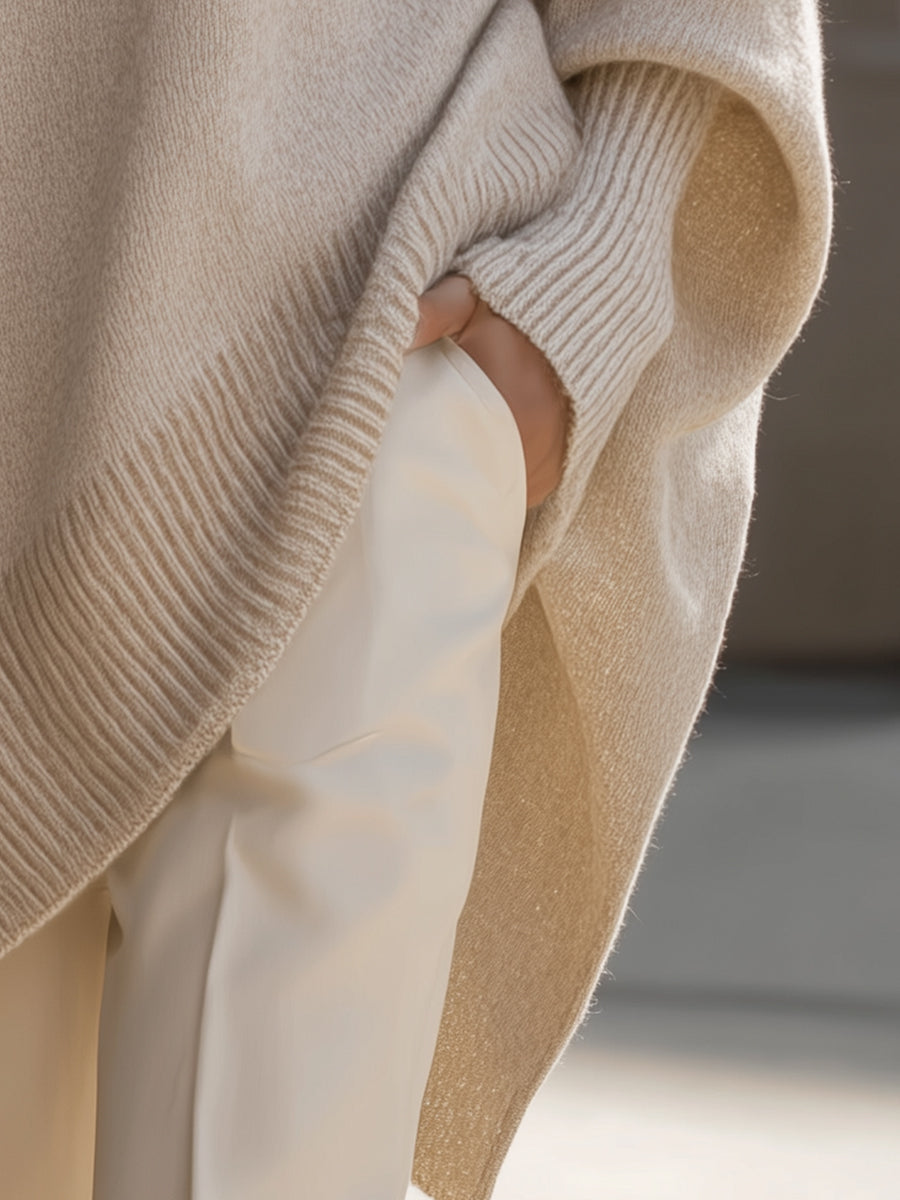 MONA | JERSEY OVERSIZE DE MEZCLA DE LANA