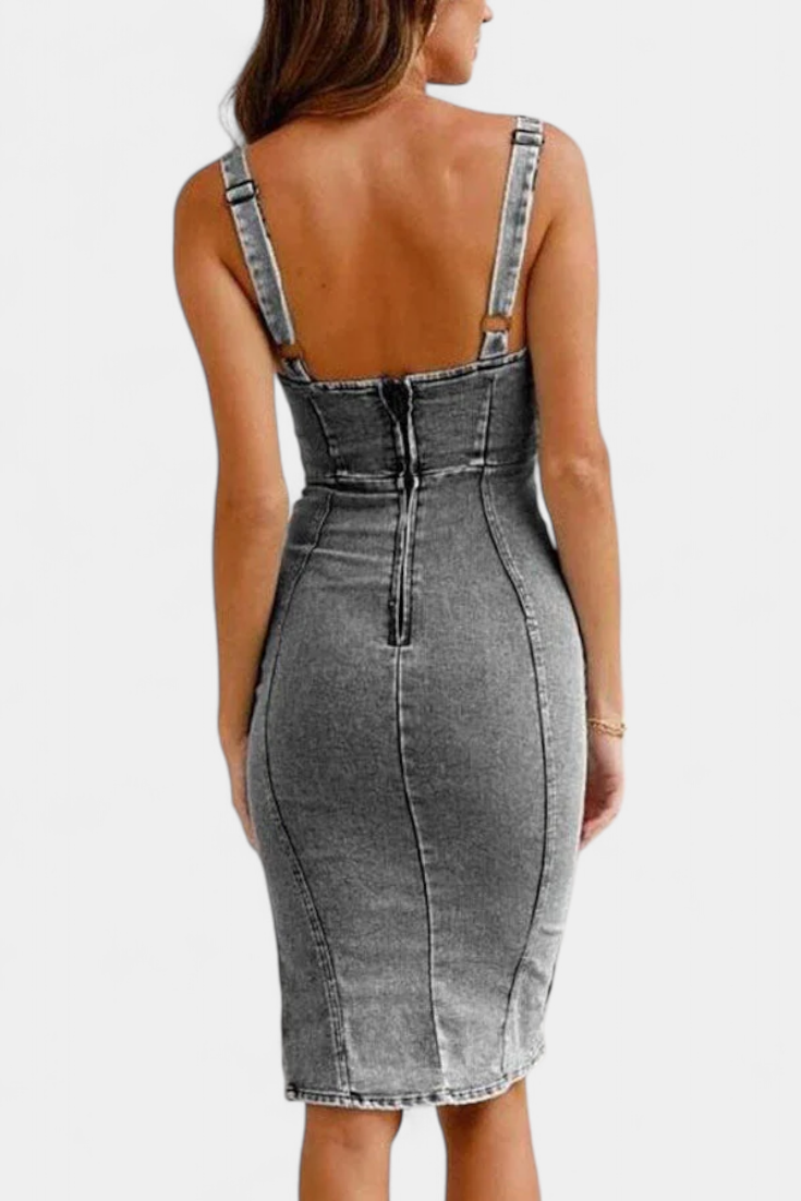 JANESSA™ | VESTIDO DENIM