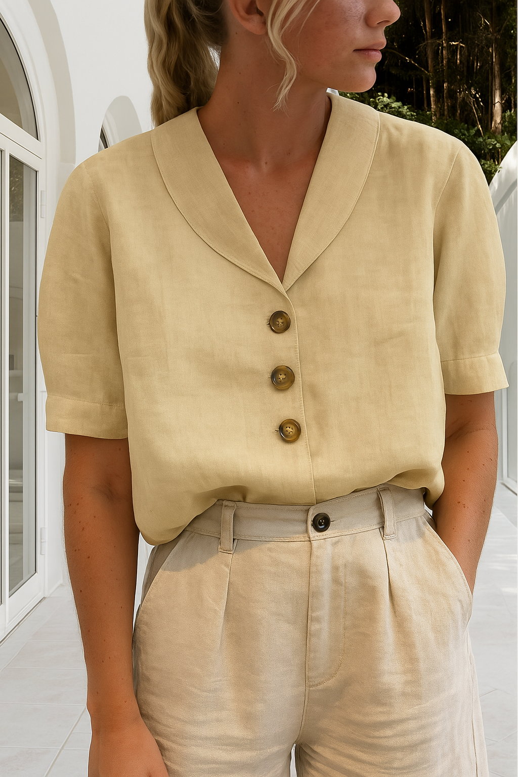 EVELINDA™ | BLUSA CASUAL ELEGANTE