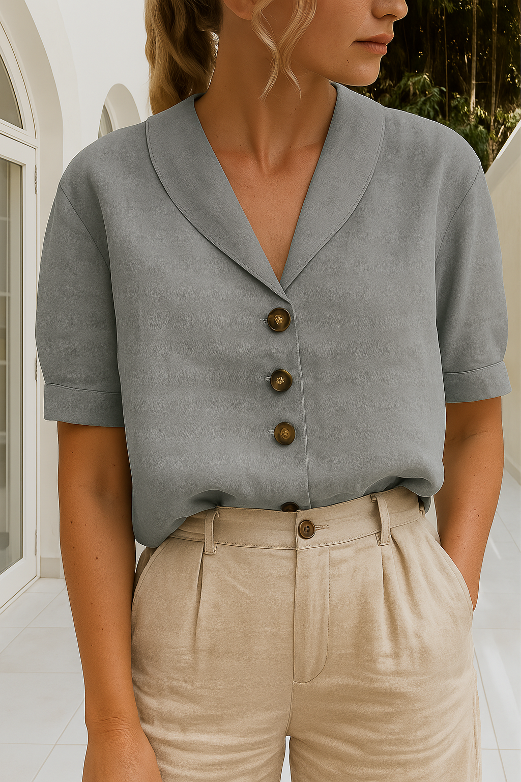 EVELINDA™ | BLUSA CASUAL ELEGANTE