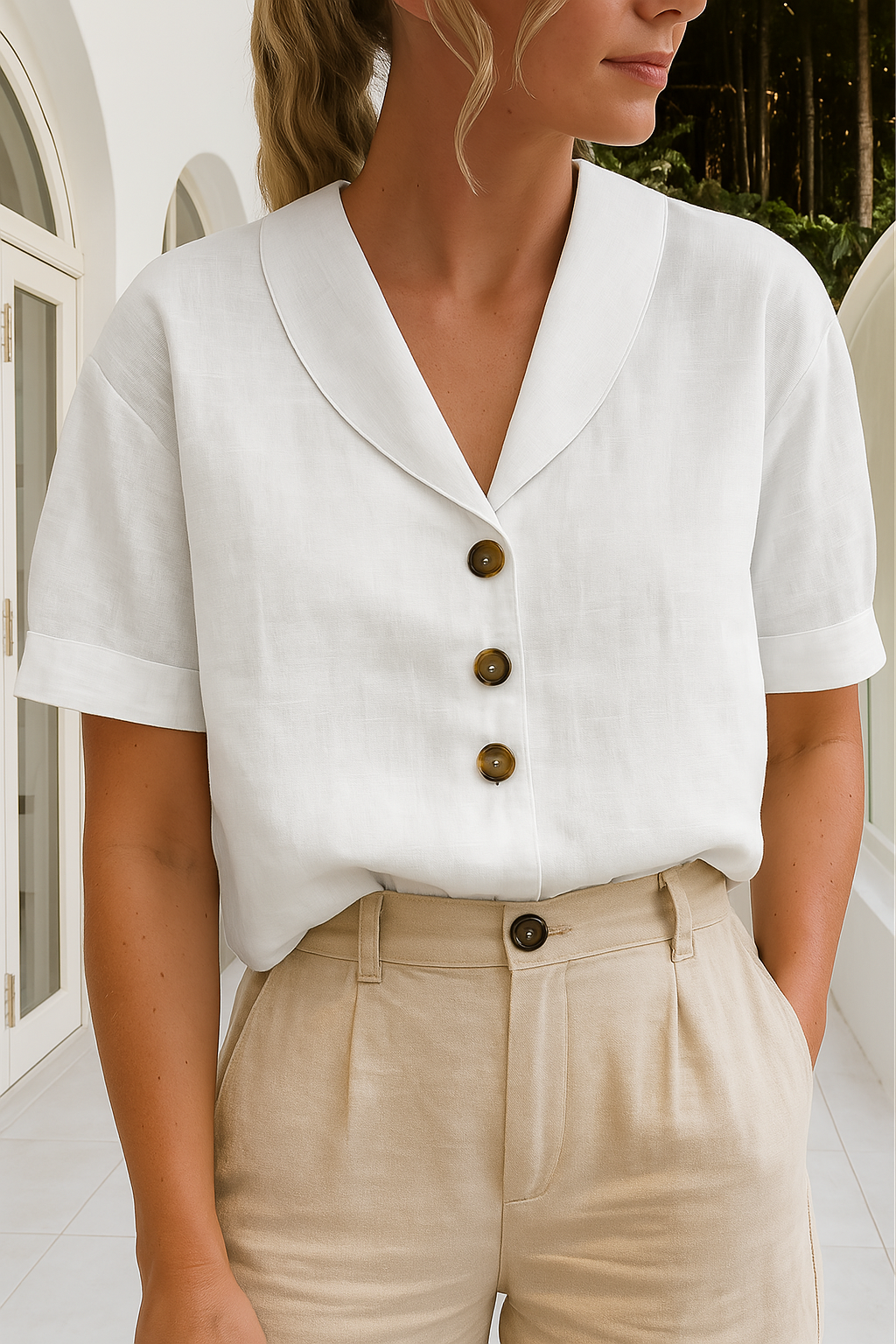 EVELINDA™ | BLUSA CASUAL ELEGANTE