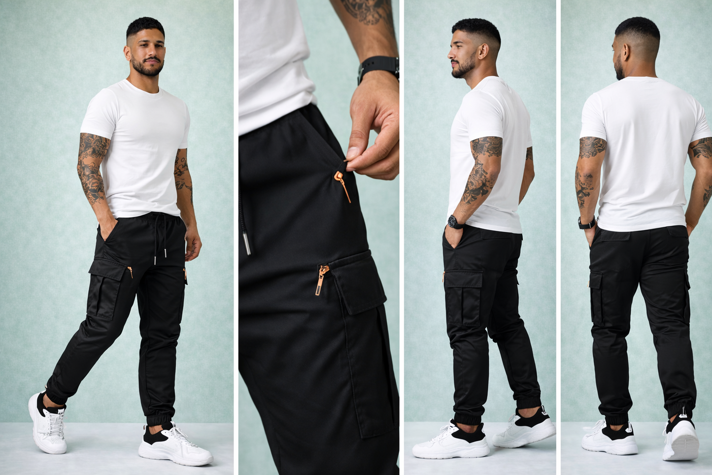 JOGGER CARGO ELÁSTICO | COMODIDAD QUE SE VE BIEN
