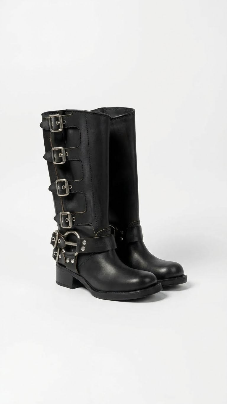 MALENA™ | BOTAS CON HEBILLAS