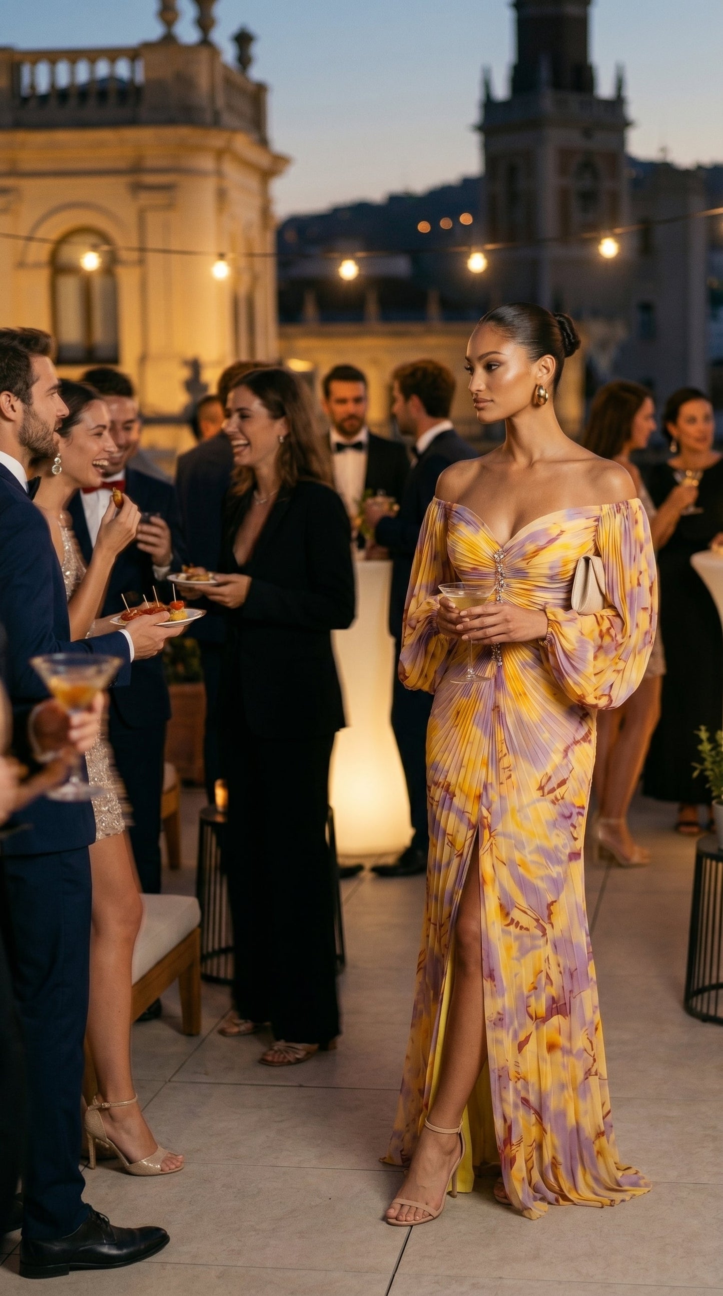 VELORA™ | VESTIDO CHIC ESCOTE EN V