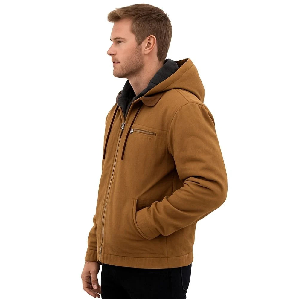 CHAQUETA HOODIE COZY CON FORRO INTERIOR ULTRA SUAVE