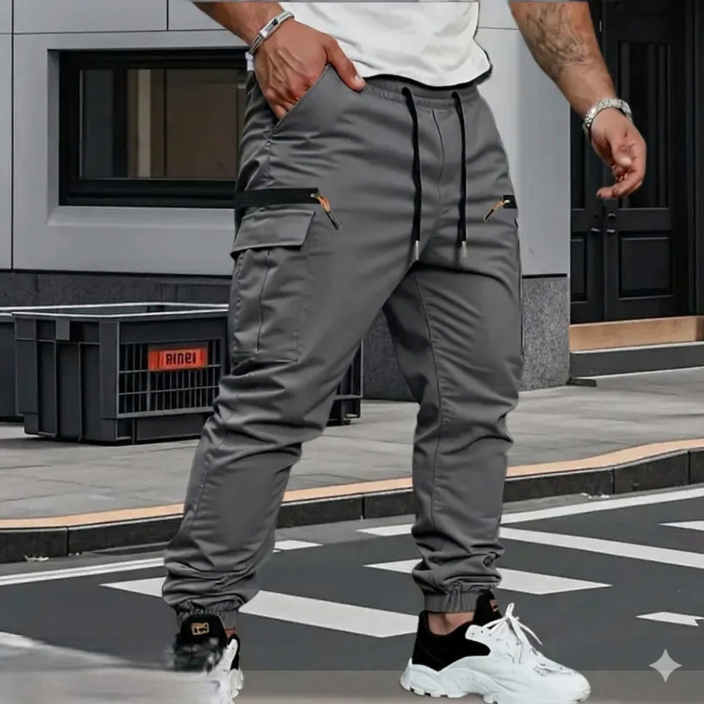 JOGGER CARGO ELÁSTICO | COMODIDAD QUE SE VE BIEN
