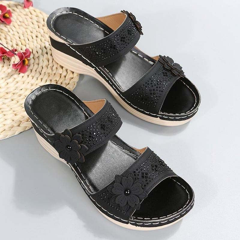 ZAPATILLAS VINTAGE TACÓN LUXE