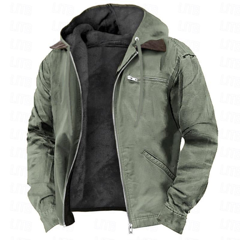 CHAQUETA HOODIE COZY CON FORRO INTERIOR ULTRA SUAVE