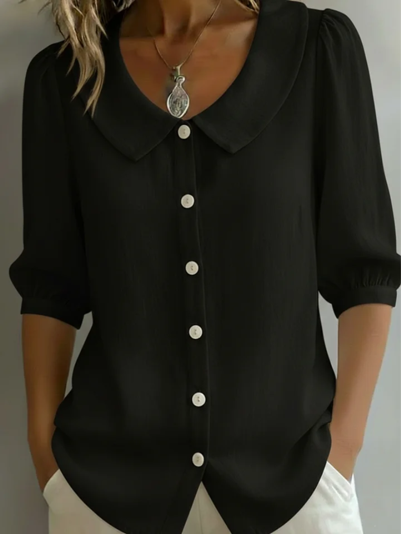 VELISE™ | BLUSA CON BOTONES FRONTAL