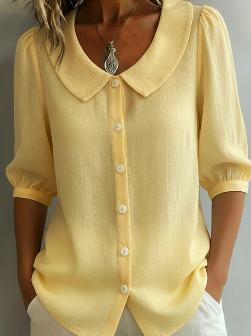 VELISE™ | BLUSA CON BOTONES FRONTAL
