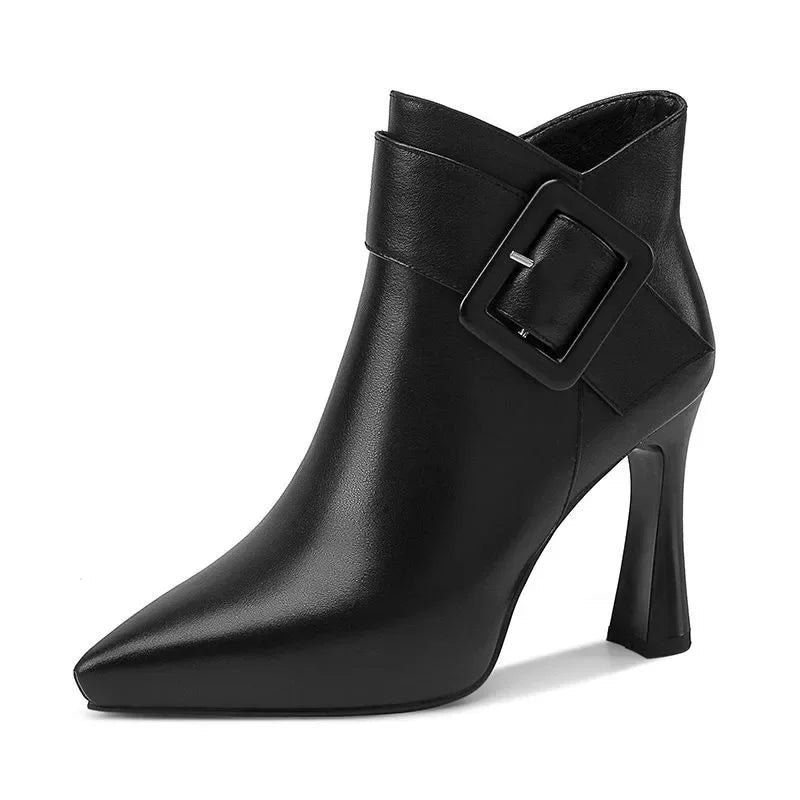 CLARA™ | BOTÍN STILETTO HEBILLA LUXE