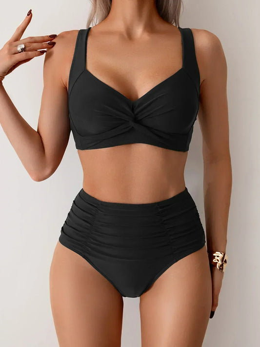 NICOL™ | BIKINI BANDEAU FRUNCIDO