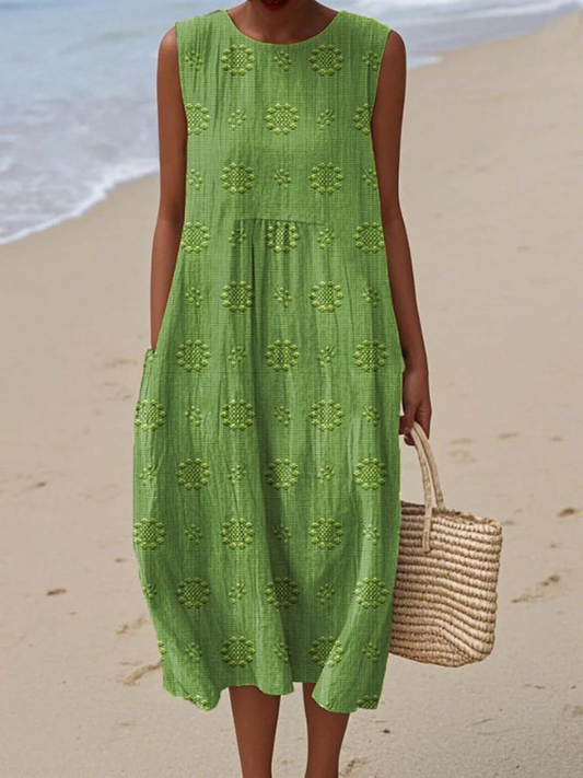 SARA™ | VESTIDO MIDI AURA