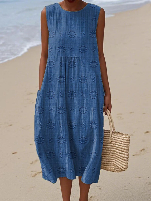 SARA™ | VESTIDO MIDI AURA