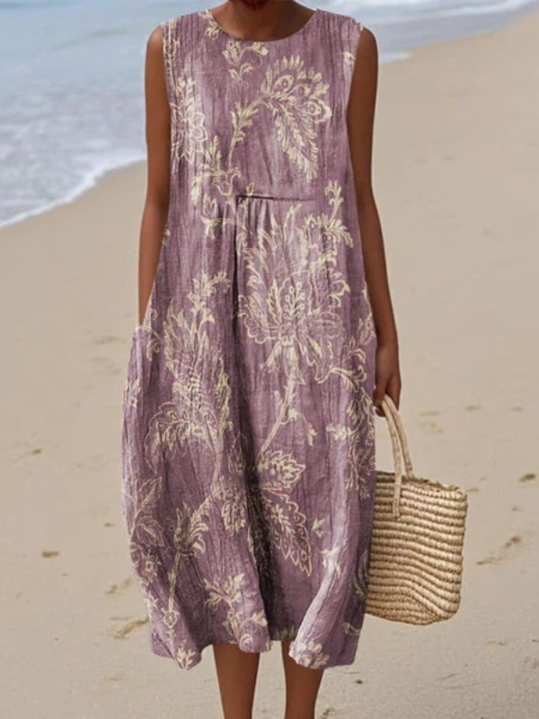 MIA™ | VESTIDO MIDI LAVANDA