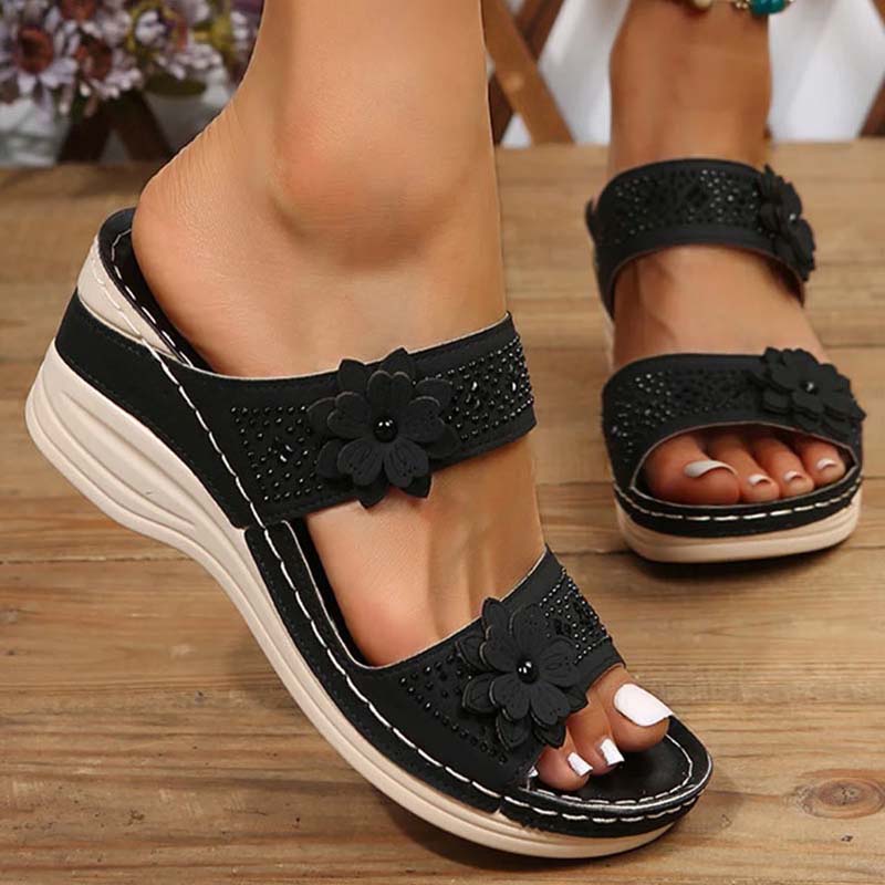 ZAPATILLAS VINTAGE TACÓN LUXE