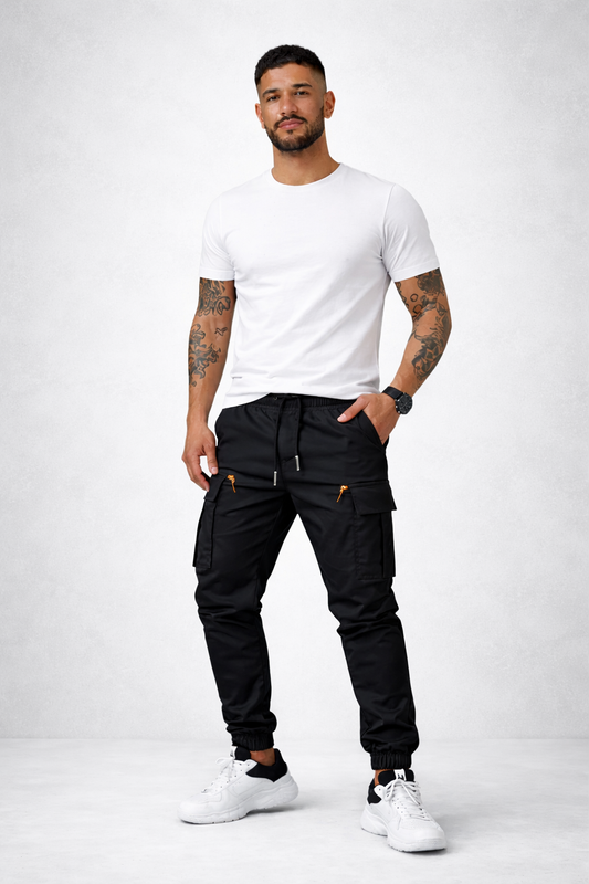 JOGGER CARGO ELÁSTICO | COMODIDAD QUE SE VE BIEN