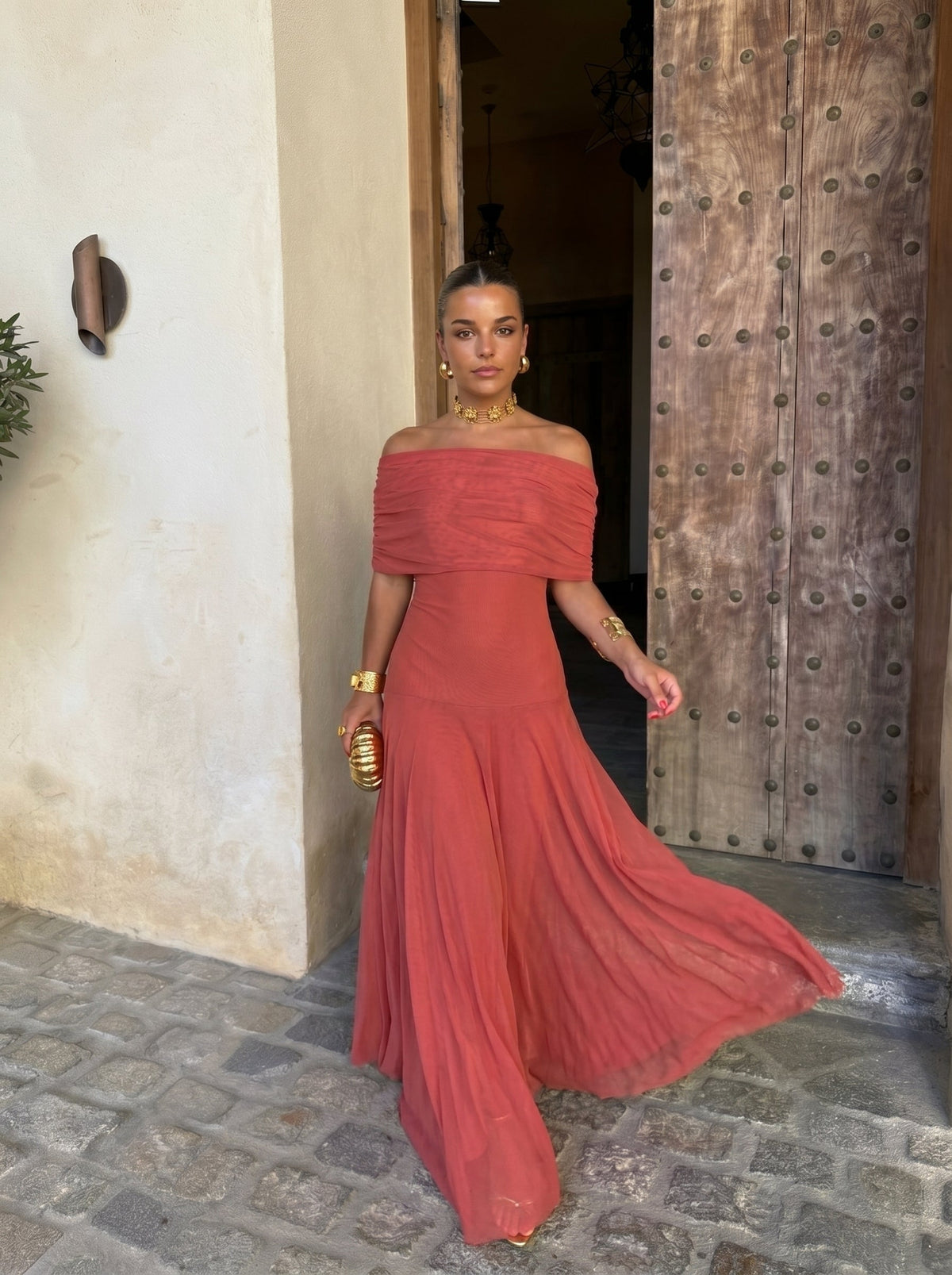 TOLEDO™ | VESTIDO FLUIDO EFECTO SEGUNDA PIEL