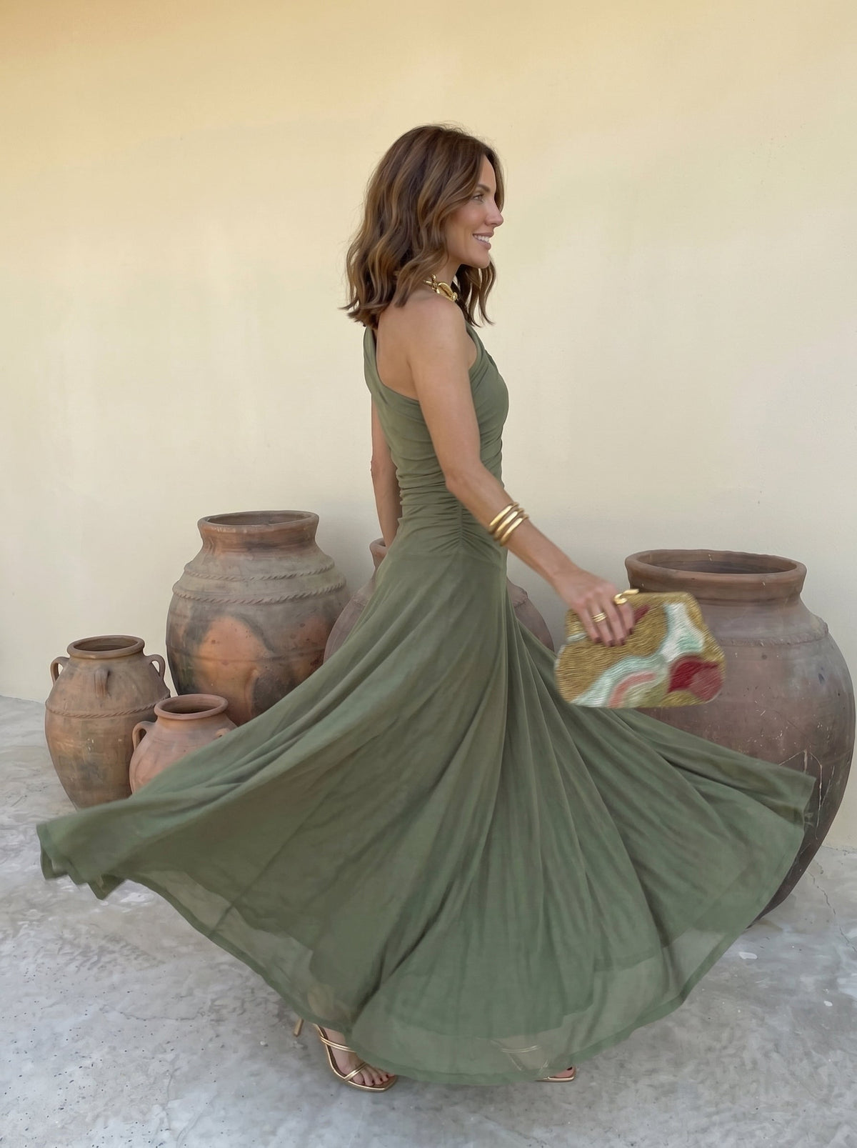 TOLEDO™ | VESTIDO FLUIDO EFECTO SEGUNDA PIEL