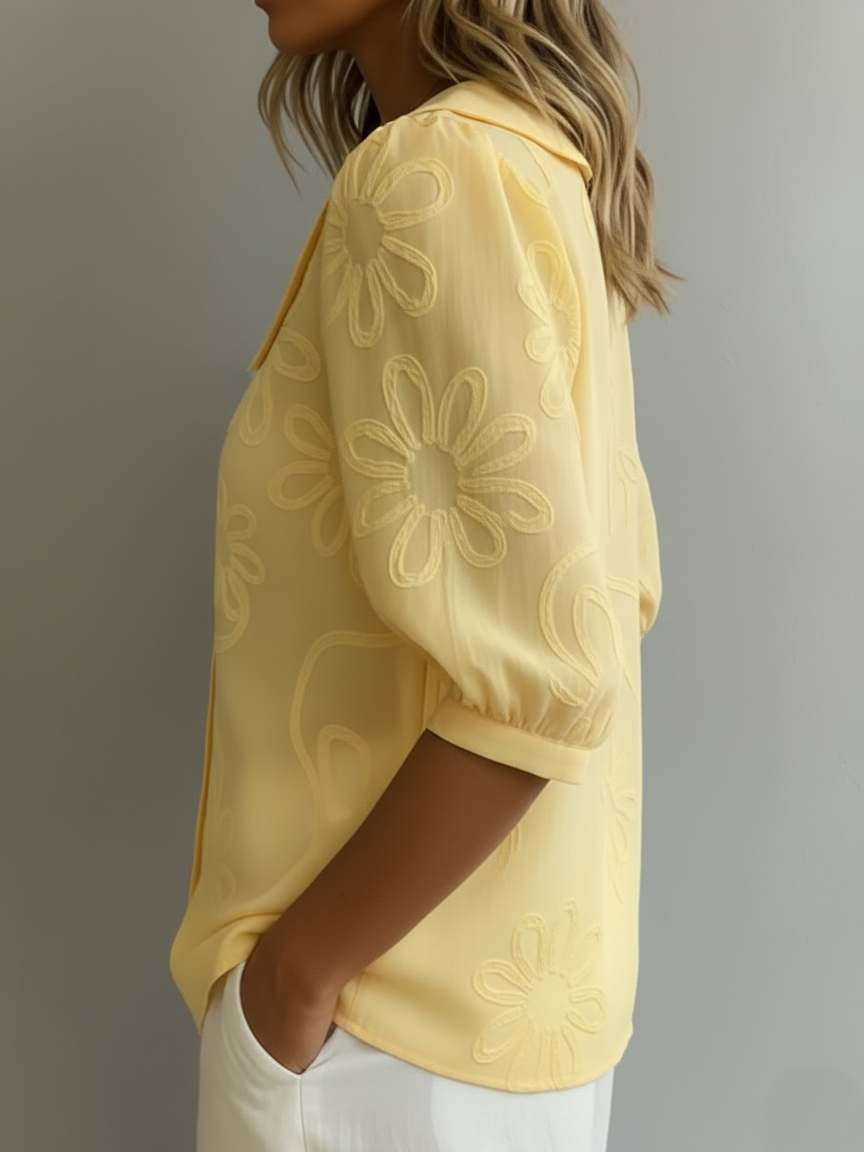 AURELIA™ | BLUSA FLORAL LIGERA