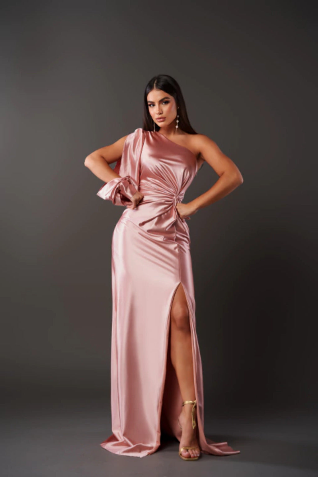 ADA™ | ELEGANTE VESTIDO DRAPÉ GLAMOUR