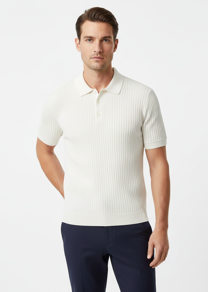 ATLAS™ | POLO SLIM FIT DE PUNTO