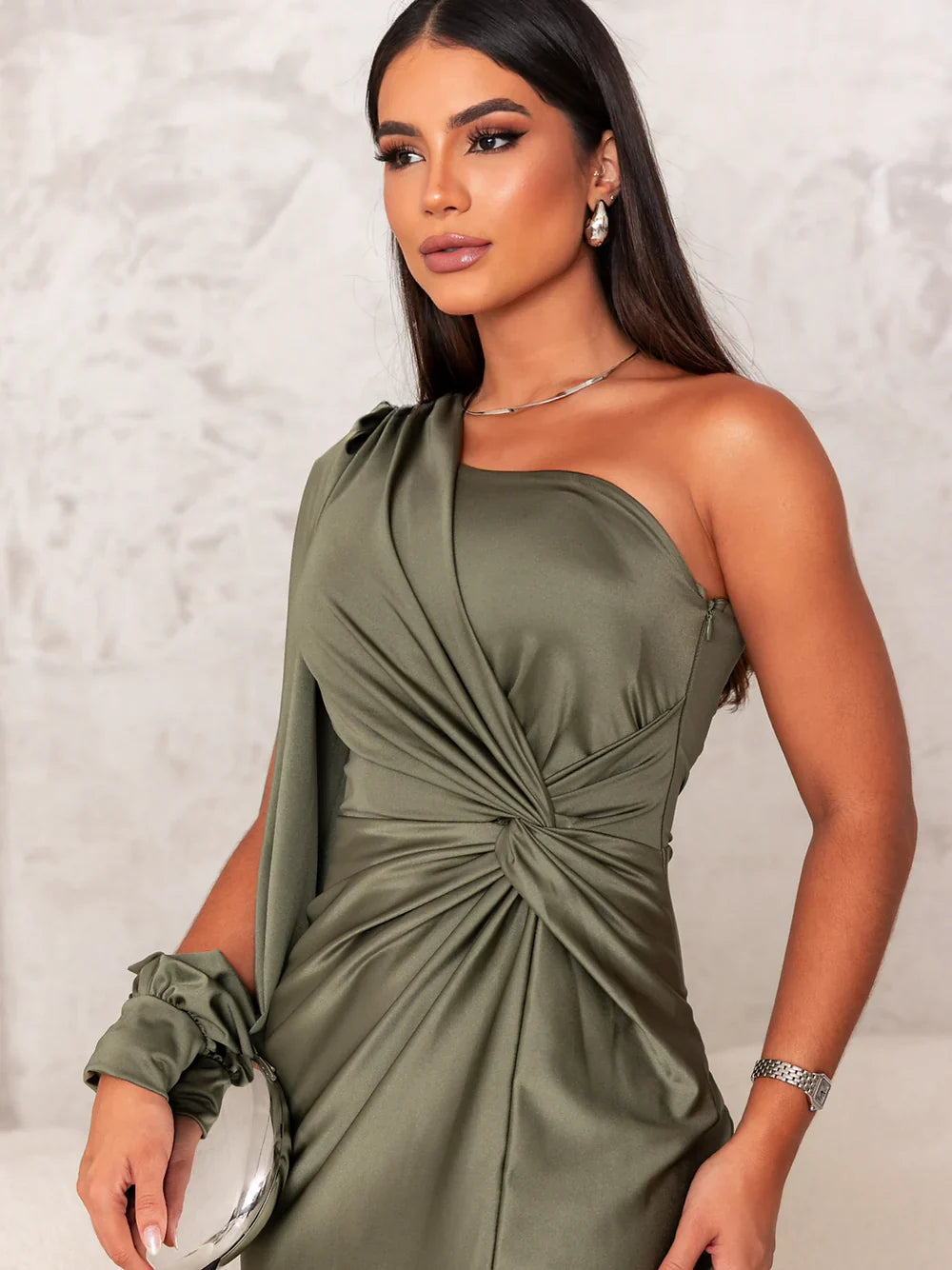 ADA™ | ELEGANTE VESTIDO DRAPÉ GLAMOUR