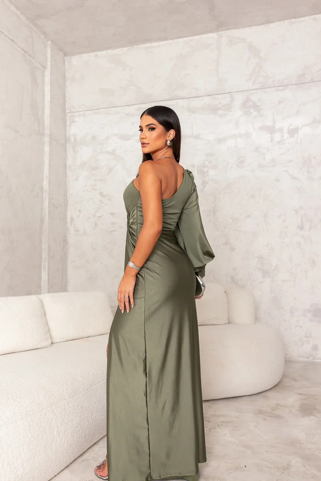 ADA™ | ELEGANTE VESTIDO DRAPÉ GLAMOUR
